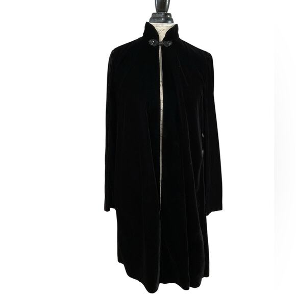 Vintage Prata Women’s Cape Halloween Velvet Swing Coat Size Small - Picture 10 of 14